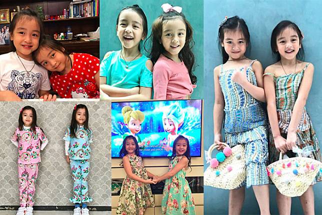 ลูกสาวสวยมาก! “น้องฌารีณ-น้องฌานา” ลูกแฝดวัย 5 ขวบของ “เอ็ม อภินันท์” 