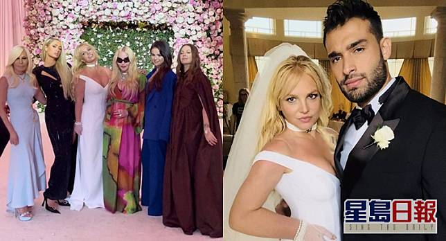 Britney Spears再婚麥當娜到賀，前夫持刀闖入豪宅做直播被捕。
