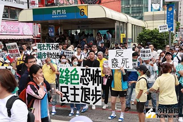 民眾黨國慶日發動西門集會