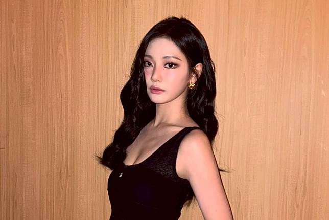 韓國女團aespa陸籍成員寧寧。（圖／NINGx2寧藝卓 微博）