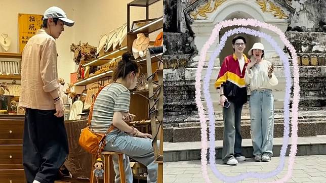 向佐和郭碧婷甜蜜出遊。翻攝向佐微博