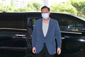 前海基會董事長鄭文燦突撤告林國春。資料照。廖瑞祥攝