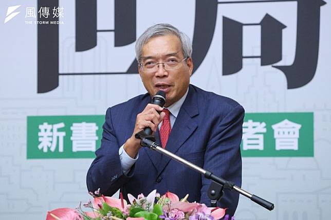 財信傳媒董事長謝金河（見圖）直言，這些年像林伯豐這樣的企業家不少，但如果台灣跪下來，台海就真的和平了？（資料照，顏麟宇攝）