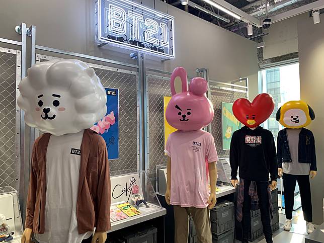 《LINE HELLO BT21》手遊今上線　東京直擊BT21手繪稿