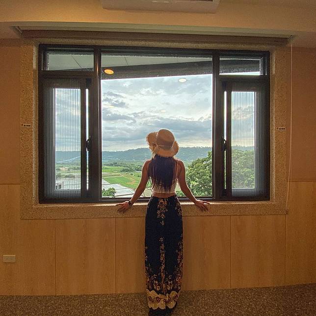 ▲在房間就能欣賞到美麗的景色（圖／IG @amile77）