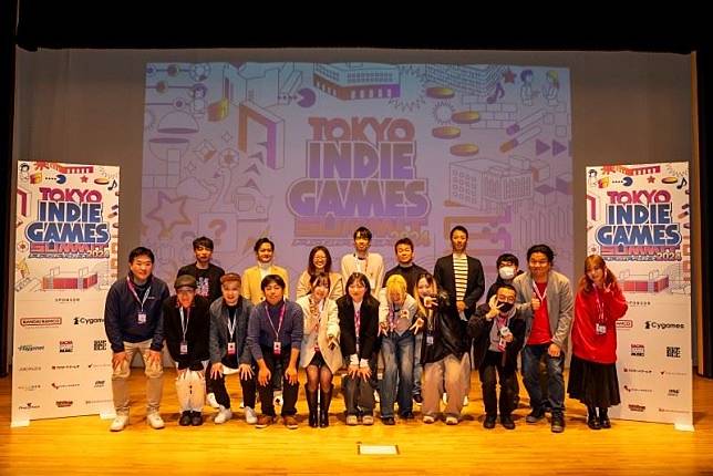 第 2 屆「GYAAR Studio 獨立遊戲大賽」；此次活動祭出高達1億日圓總獎金，網羅自全球優秀開發者共吸引236組作品參與，臺灣團隊更榮獲佳作殊榮。（TGS提供）