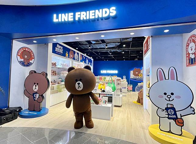 多款BROWN & FRIENDS及BT21商品在POP-UP STORE上架。