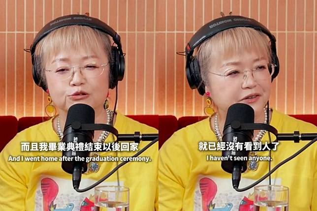 金智娟登上Podcast節目《吐在巷口》分享童年往事。翻攝Instagram @ttsk.co