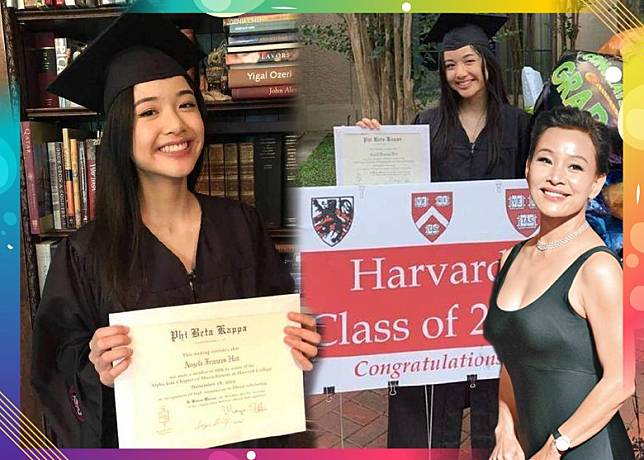 陳冲大女哈佛畢業。