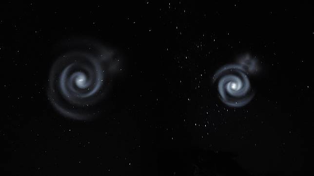 紐西蘭南島夜空日前出現一個神祕星團引發眾人熱議。（圖／翻攝自IG@twinkledarkskytours）