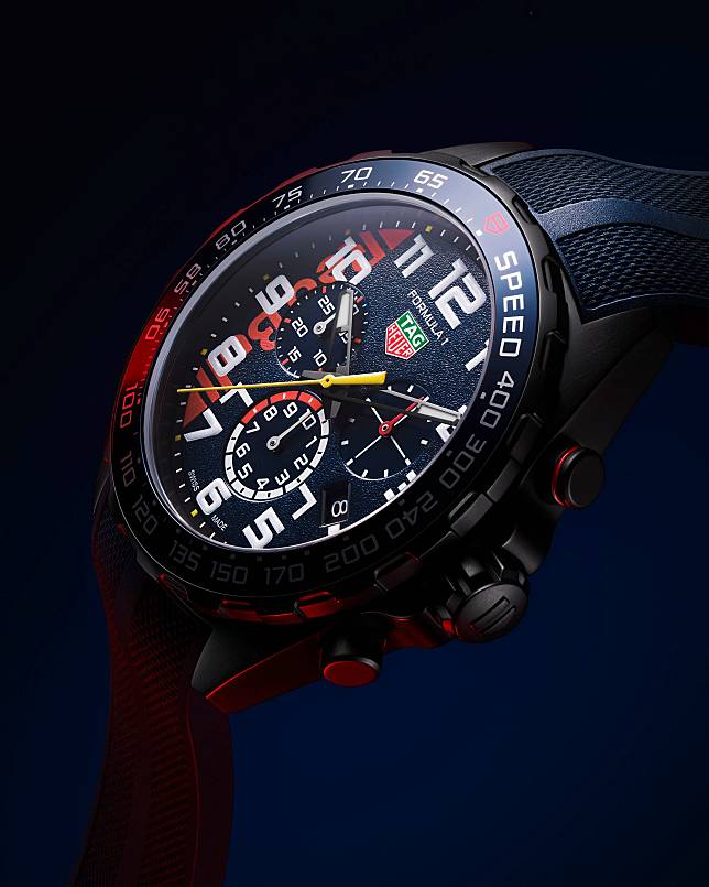 為F1盛年預熱重磅回歸！TAG Heuer Formula 1 x 甲骨文紅牛車隊限量版計時腕錶   致敬紅牛車隊競速二十年的輝煌里程