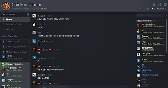 Steam推全新聊天系統，基本上跟Discord差不多