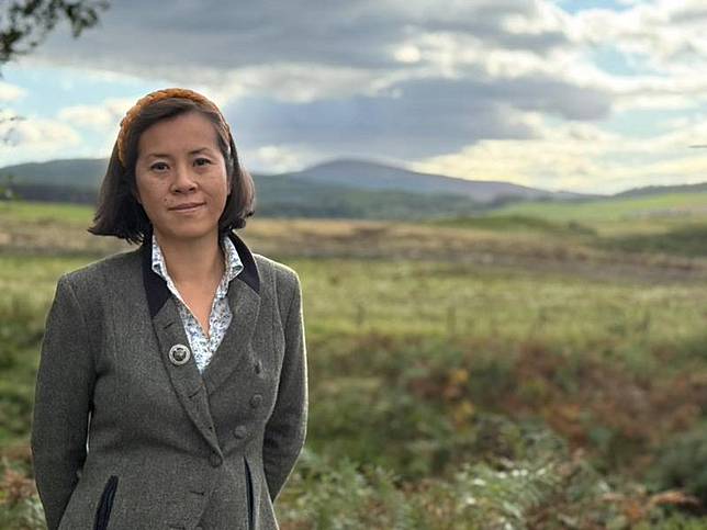 英國7日舉行地方選舉，包括全面改選蘇格蘭議會， 出身台灣的周怡霈當選蘇格蘭議會議員，創蘇格蘭議 會和台灣人在英國從政首例。 （周怡霈提供） 中央社記者陳韻聿倫敦傳真　115年5月10日