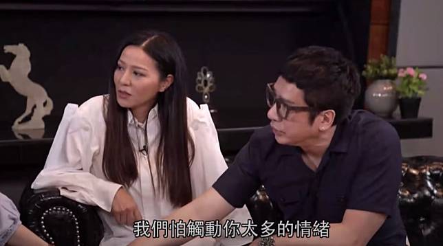 江美儀落淚剖白失婚之苦＋分手原因（圖片來源：TVB節目《東張西望》電視截圖）