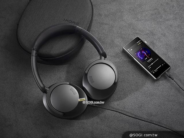 支援LDAC音質 1MORE首款主動降噪頭戴式耳機SonoFlow開賣
