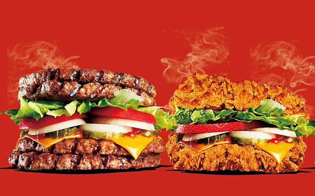 漢堡王「無麵包烤肉堡」中秋回歸　超狂17.6盎司四層烤牛