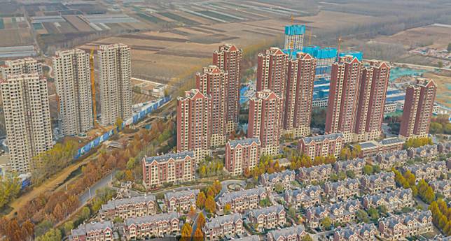 中國天津市武清區建案「首創·新北京半島」，26坪戶型從2017年的160萬人民幣，爆跌成39萬人民幣。(圖擷自中國房天下網站)