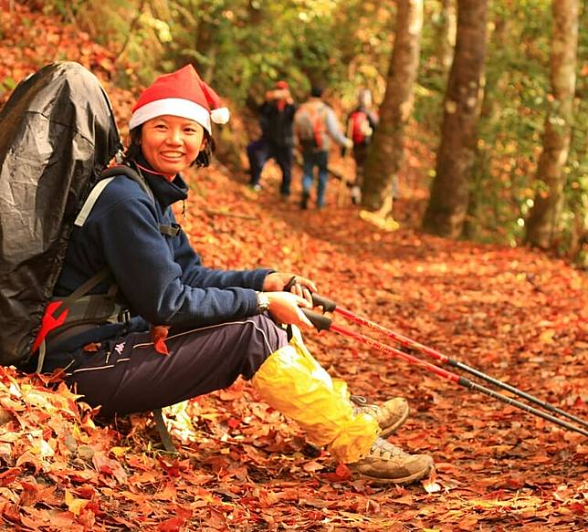 ▲新竹霞喀羅古道-楓紅。 （圖／potter_2016, Instagram）