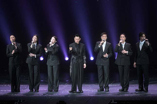 劉德華在紅館舉辦首場「今天…is the Day劉德華巡迴演唱會」。(台灣映藝提供)