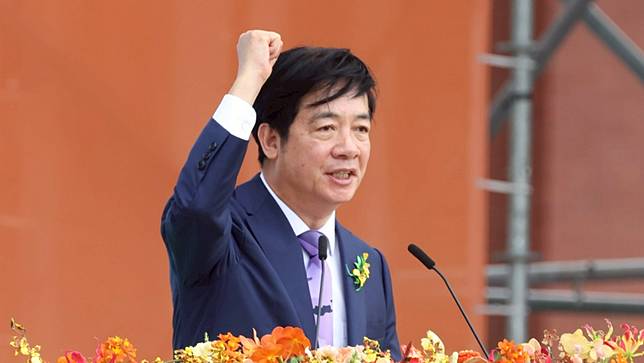 賴清德總統就職演說，獲得超過半數民眾掌聲。資料照，廖瑞祥攝