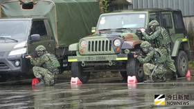 漢光41號演習206旅戰支連臨戰演練。（圖／記者呂炯昌攝，2025.07.11）