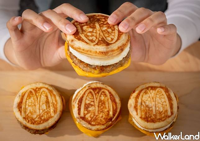 麥當勞厚鬆餅堡系列 McGriddles  / WalkerLand窩客島提供 未經許可，不得轉載