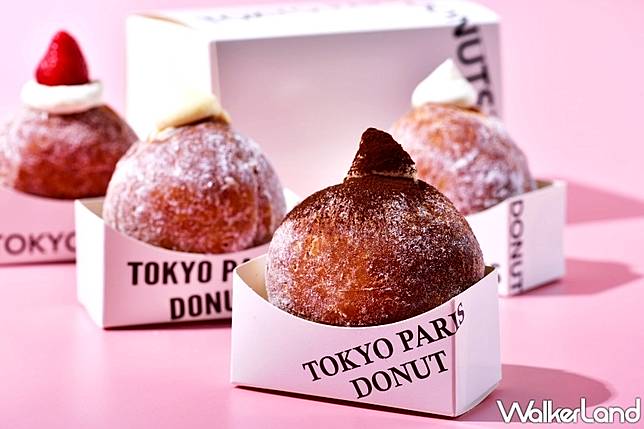 日本甜甜圈來了！東京巴黎甜點生甜甜圈買二送一，全新八口味限量開賣。