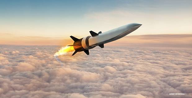 美國五角大廈表示，再次成功試射高超音速吸氣式武器（Hypersonic Air-breathing Weapon Concept, HAWC）。   圖：翻攝自美國國防高等研究計劃署（DARPA）網站