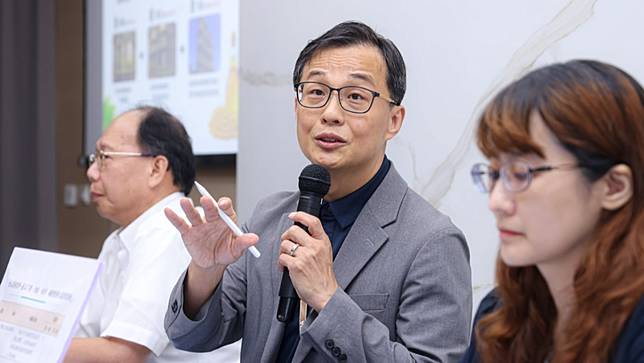 食藥署說明受影響油品回收處置情形記者會。廖瑞祥攝