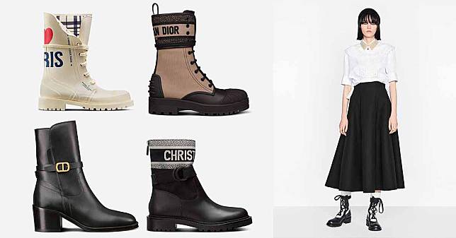 2021年秋冬Dior靴子推薦Top10，防水橡膠、率性軍靴、老花鞋面...可甜可鹽超百搭！