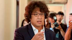 民進黨立委、外交國防委員會召委沈伯洋。陳祖傑攝