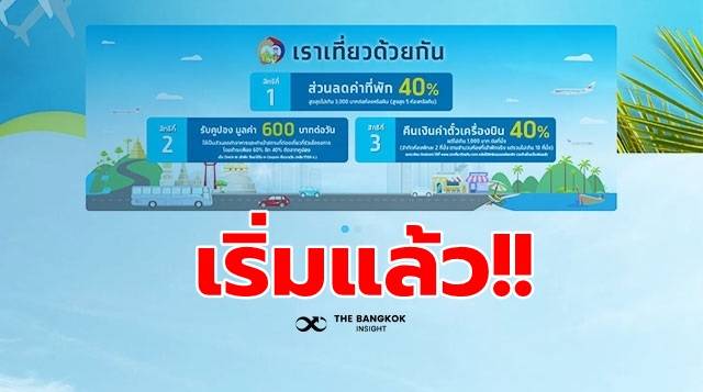 www.เราเที่ยวด้วยกัน.com พร้อม! เปิดชิงสิทธิ์วันแรก ตั้งแต่ 6 โมงเช้าถึง 3 ทุ่ม