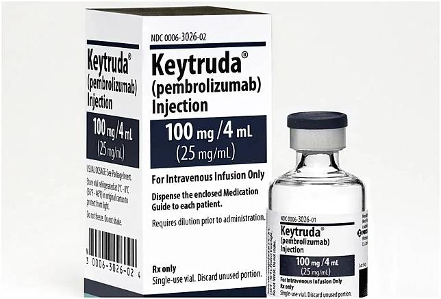 英國腸癌臨床實驗用「可瑞達」治療患者。翻攝the Sun