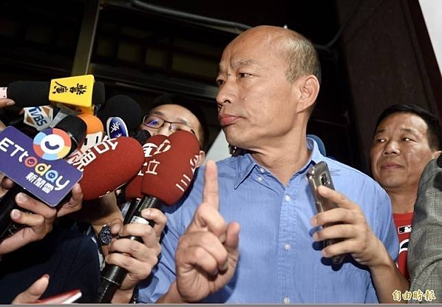 高雄市長韓國瑜再次出招，向台北高等行政法院聲請停止執行罷韓。(資料照)