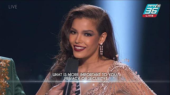เปิดคำตอบ "ฟ้าใส ปวีณสุดา" จากคำถามบนเวที Miss Universe 2019
