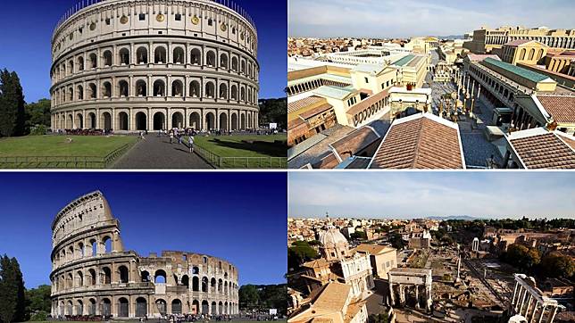 เปลี่ยนไปแค่ไหน? เปรียบเทียบ สถาปัตยกรรมโรมัน โบราณกว่า 2000 ปี กับ ในปัจจุบัน