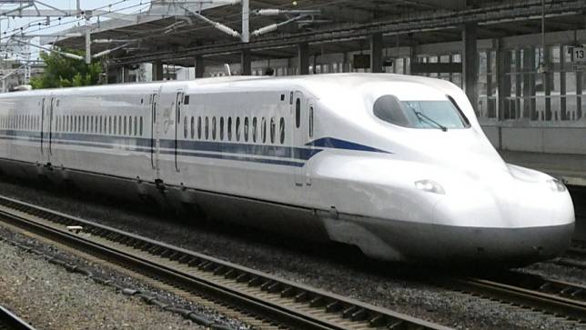 日本東芝的N700S系列列車。翻攝USAS_WW1推特