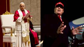 美國總統川普批評天主教教宗良十四世震驚各界。路透社