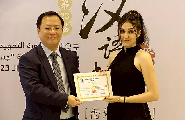Chinese proficiency competition held in Lebanese capital Beirut | XINHUA | LINE TODAY