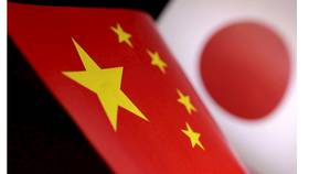 日本最新版外交藍皮書中的對中關係描述「降級」。路透社