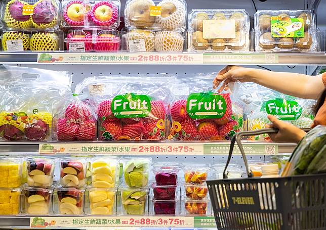 統一超商新店型「OPEN！MART」善用供應商資源管理，將原有的蔬果供應練更精緻化提供給消費者。（圖片來源：統一超商提供）