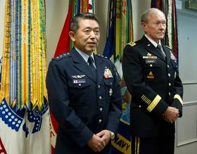 ▲日本自衛隊前統合幕僚長岩崎茂。（圖／美聯社／達志影像）