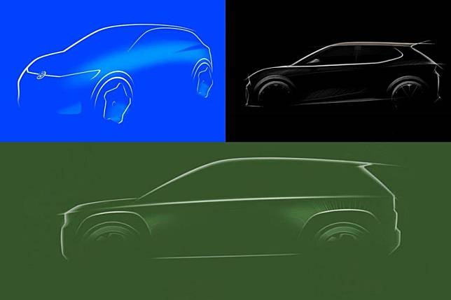福斯集團預告 3 款全新電動小車，分別在 Volkswagen、Skoda 與 Cupra 等品牌推出。