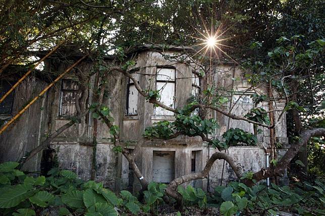 Dilapidated staff quarters of the old Dairy Farm on Pok Fu Lam Road. Photo: Nora Tam