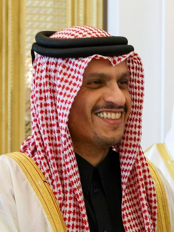 卡達總理穆罕默德·本·阿卜杜拉赫曼·阿勒薩尼 圖：取自維基百科　CC BY 2.0　UK Government