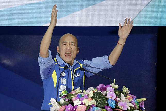 Han Kuo-yu, from the mainland-friendly KMT, is challenging President Tsai Ing-wen in January’s vote. Photo: AP
