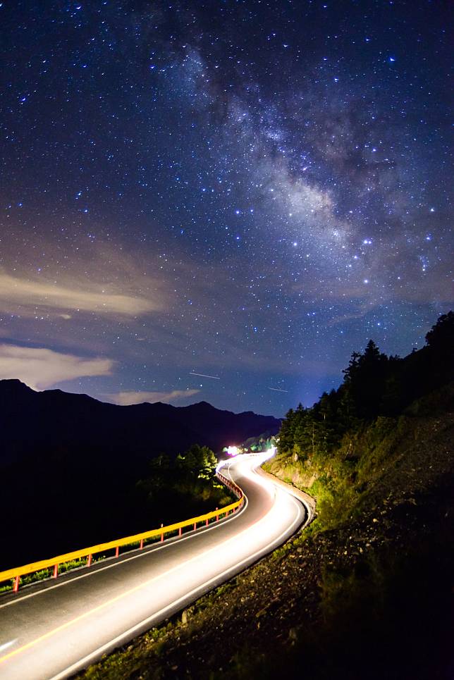 合歡山整片山頭都很適合觀星，但若要拍照，有幾個拍攝熱點不可不知道！   圖：謝佳真／攝