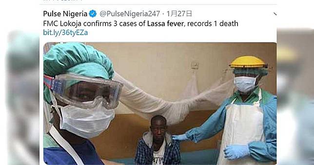 奈及利亞爆發「拉薩熱」確診195例　已奪29命