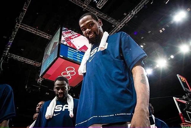KD 率領美國籃球隊出戰 2020 東京奧運／圖片來源：<a href=
