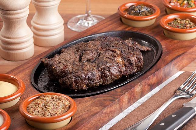 A 14oz rib-eye steak from Tango Argentinian in Central. It’s just one of Andy Simon’s favourite Hong Kong restaurants.